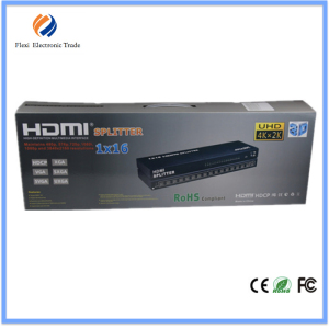 1X16 HDMI Splitter 16 Port, Support Cec, Hdcp, 3D 1080P