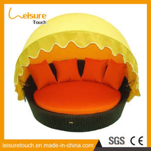 Fashion Special Design Outdoor Garden Furniture Patio Canopy Lying Bed Shade Daybed