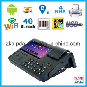 Restaurant Label Printing 3G Mobile Payment POS Terminal
