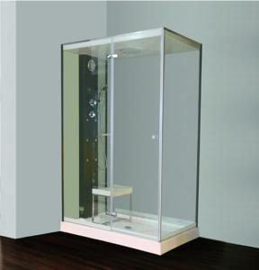 Full Clear Glass Design Opening Style Steam Room (M-8293)