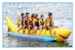 High Quality Flying Inflatable Banana Boat for Water Game (CY-530)