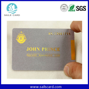 Anti-Fake PVC Card with 3D Hologram Sticker