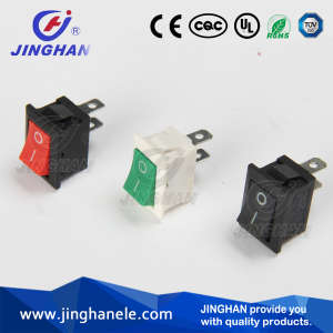 Jinghan Kcd1-116A Spst Rocker Switch/Electric Switch 2 Pins