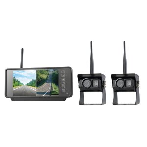 7" Two-Way Wireless System Truck Camera with Mirror Monitor, Ce and RoHS Directive-Compliant